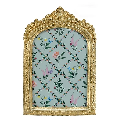 Just Jane 5" x 7" Gold Arch Frame by Studio Décor®