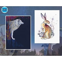 RTO Among Silver Dandelions Cross Stitch Kit