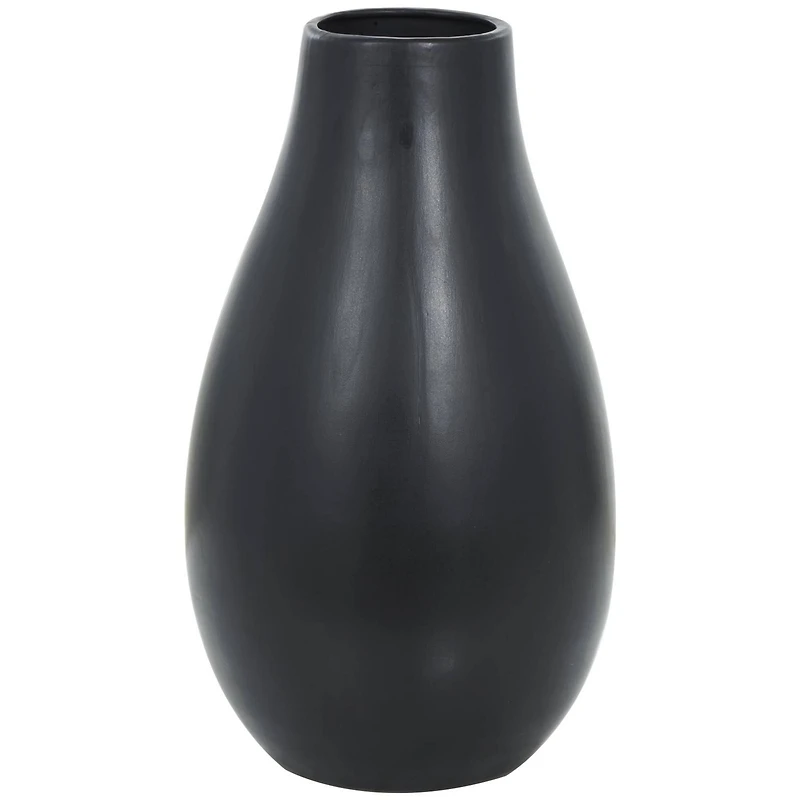 27.5" Ceramic Minimalistic Floor Vase