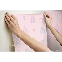 RoomMates Disney® Princess Castle Peel & Stick Wallpaper
