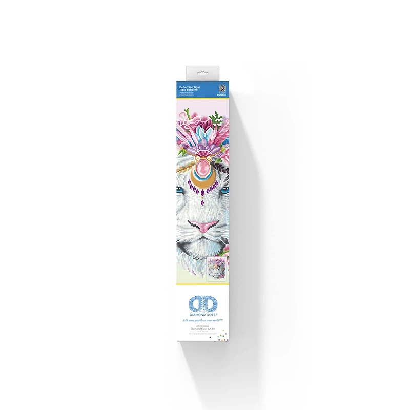 Diamond Dotz® Intermediate Bohemian Tiger Diamond Facet Art Kit