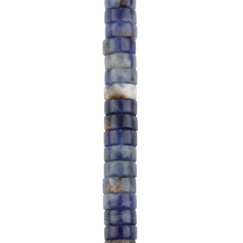 Sodalite Heishi Beads by Bead Landing