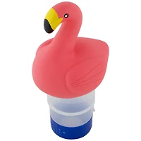 Swimline 12" Pink Flamingo Floating Pool Chlorine Dispenser