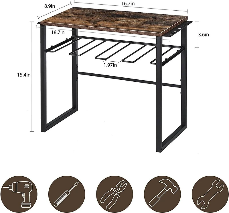 NEX™ 16.5" Power Tool Organizer Rack
