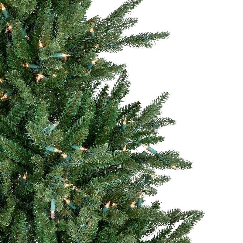 7ft. Pre-Lit Real Touch™ Grande Spruce Artificial Christmas Tree, Clear Lights