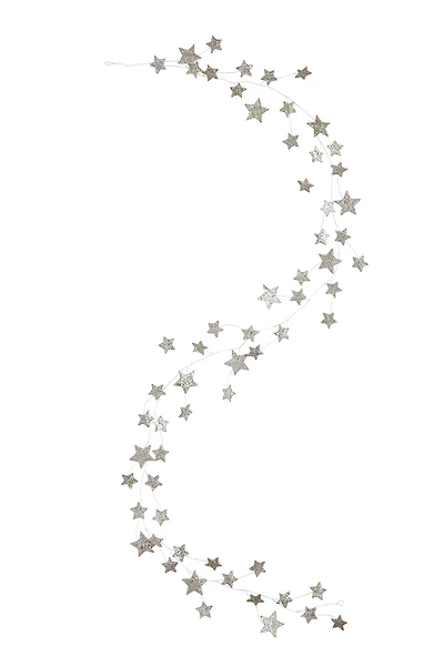 Hello Honey® 6ft. Star Shaped Garland with Glitter