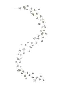 Hello Honey® 6ft. Star Shaped Garland with Glitter