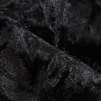 Black Crushed Velvet Fabric Bundle by Loops & Threads®