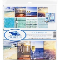 Reminisce Collection Kit 12"X12"-Cruise Life