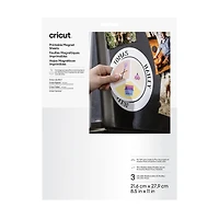 Cricut® 8.5" x 11" White Printable Magnet Sheets, 3ct.