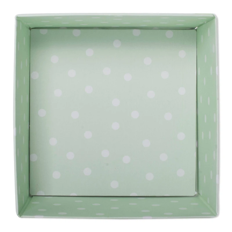 DII® 4" Green Square Drawer Organizers, 2ct.