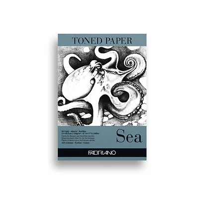 Fabriano® Sea Toned Paper Pad, 8.25" x 11.75"