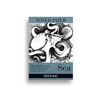 Fabriano® Sea Toned Paper Pad, 8.25" x 11.75"