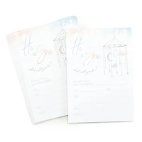 Hortense B. Hewitt Co. 5" x 7" Moon & Stars Baby Shower Blank Invitations & Envelopes, 25ct.