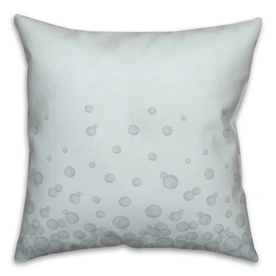 Bubbles Throw Pillow