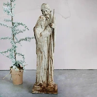 Hello Honey® 31.5" Distressed Magnesia Holy Family Accent