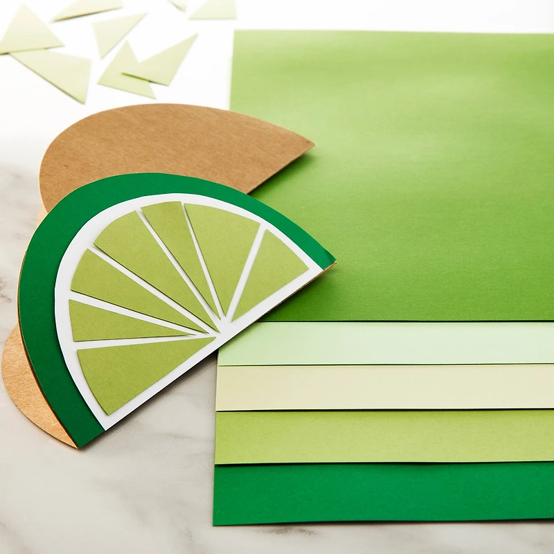 12 Pack: Forest Cardstock Paper Pad by Recollections™, 8.5" x 11"