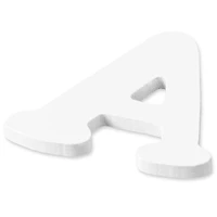 2.5" White MDF Letter by Make Market