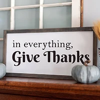Leisure Arts® Vinyl Matte Black In Everything, Give Thanks Decal
