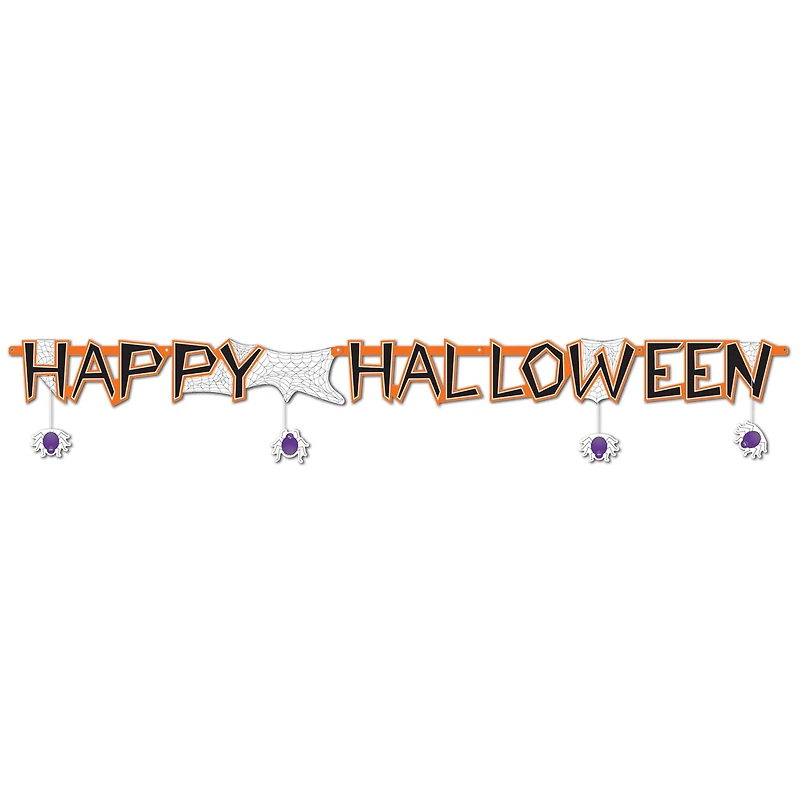 Beistle Happy Halloween Streamers, 3ct.
