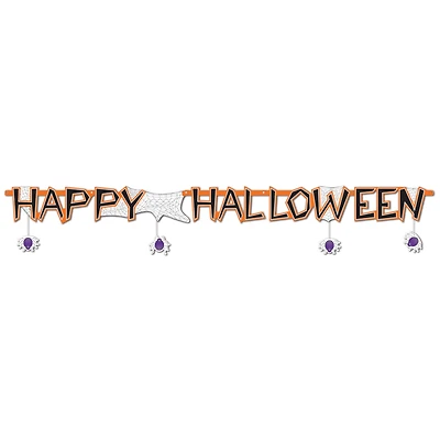 Beistle Happy Halloween Streamers, 3ct.