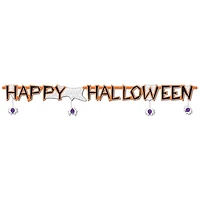 Beistle Happy Halloween Streamers, 3ct.