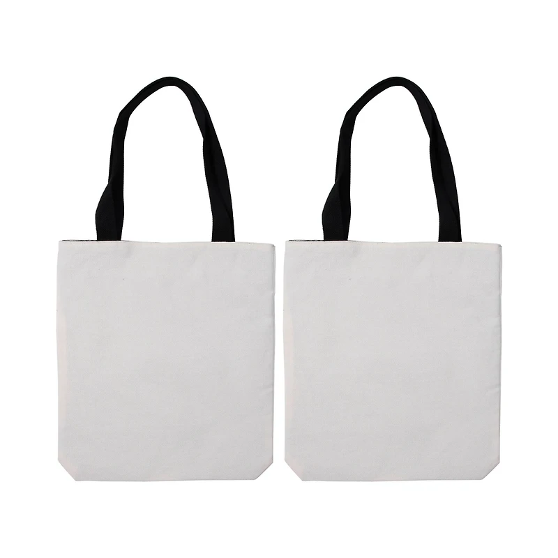 Craft Express Linen Shopping Bag Set, 2ct.