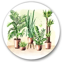 Designart - Indoor Green Home House Plants I
