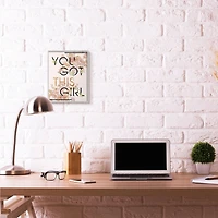 Stupell Industries You Got This Girl Gray Framed Wall Art