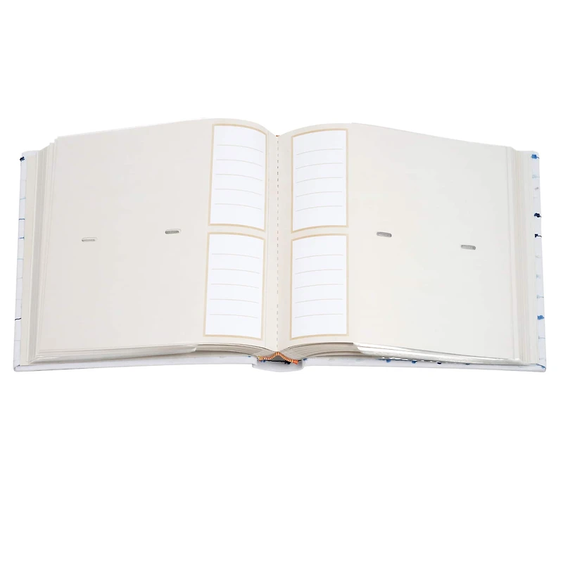 Blue Clip Stitch 2-Up Photo Album by Recollections™