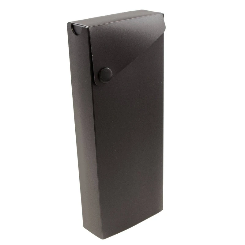 JAM Paper Sliding Pencil Case with Button Snap