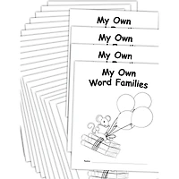Teacher Created Resources® My Own Books: My Word Families Books, 25ct.