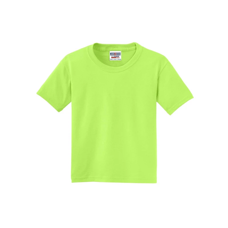 JERZEES® Dri-Power® Neon Youth 50/50 Cotton/Poly T-Shirt