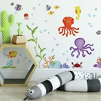 RoomMates Adventures Under The Sea Peel & Stick Wall Decals