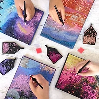 ArtSkills® Brilliant Art Northern Lights Stretched Canvas Diamond Painting Kit