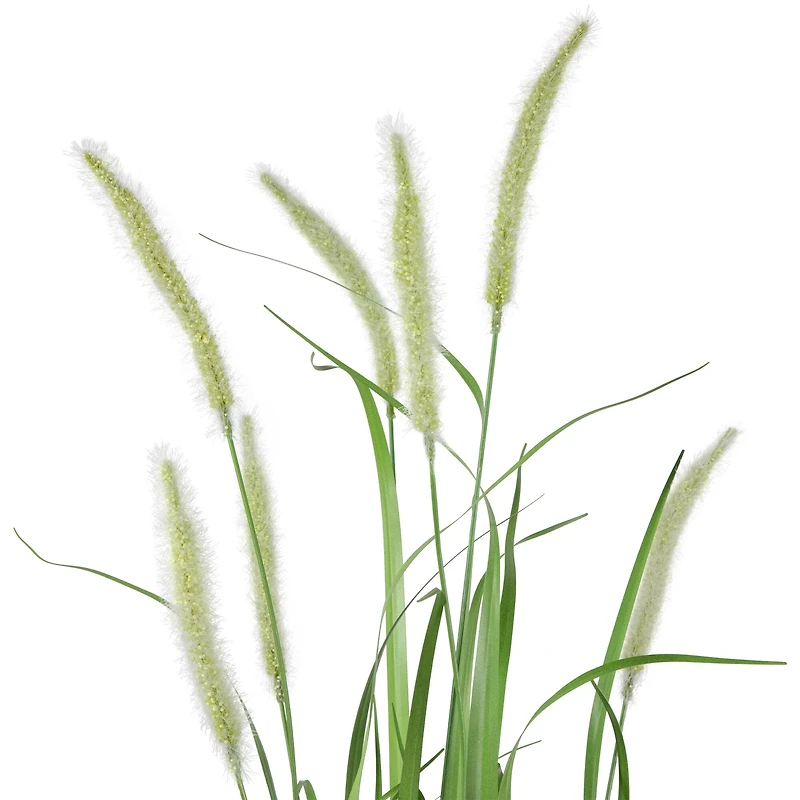 3ft. Potted Green Artificial Onion Grass Plant