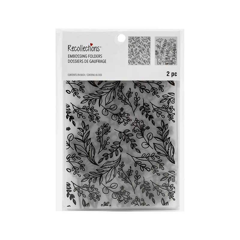 Wild Flower Embossing Folders Set by Recollections™