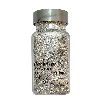 Specialty Glitter Silver Foil Flakes by Recollections™