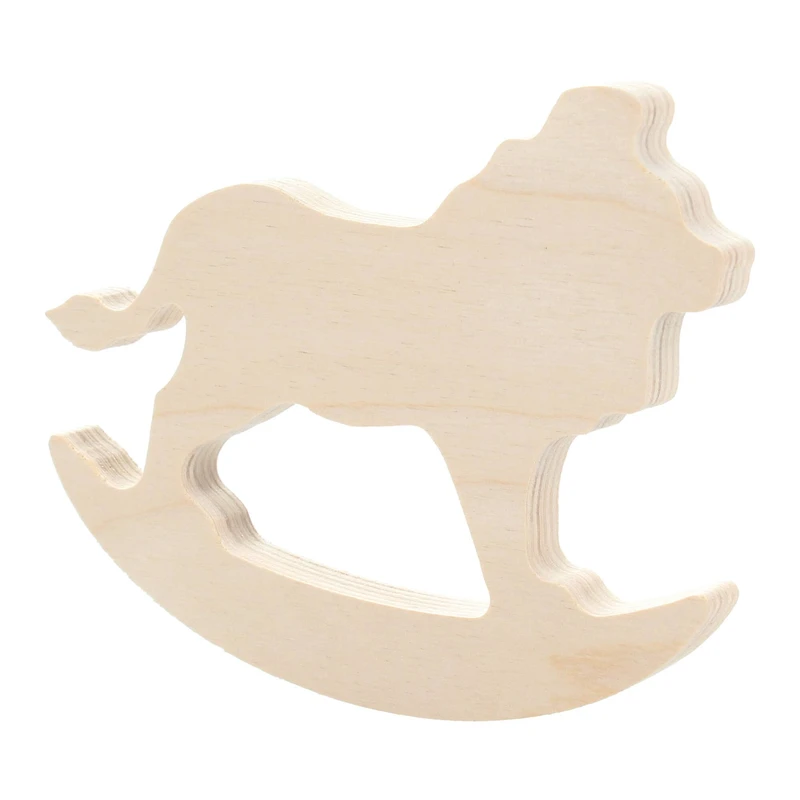 Leisure Arts® 6" Rocking Lion Wood Shape