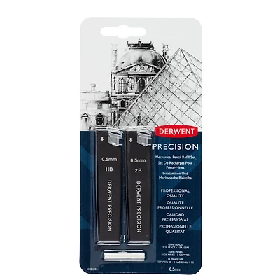 Derwent Precision Mechanical Pencil Lead Refill Set