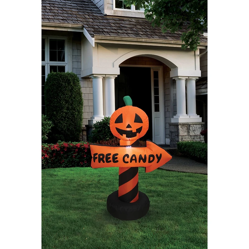 4ft. Inflatable Pumpkin Guide