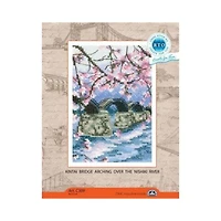 RTO Cross-stitch Kit "Kintai bridge arching over the Nishiki river"