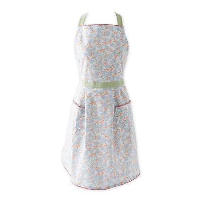 Blue Blossom Printed Apron