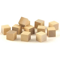 Hygloss® 1" Wooden Blocks, 12ct.
