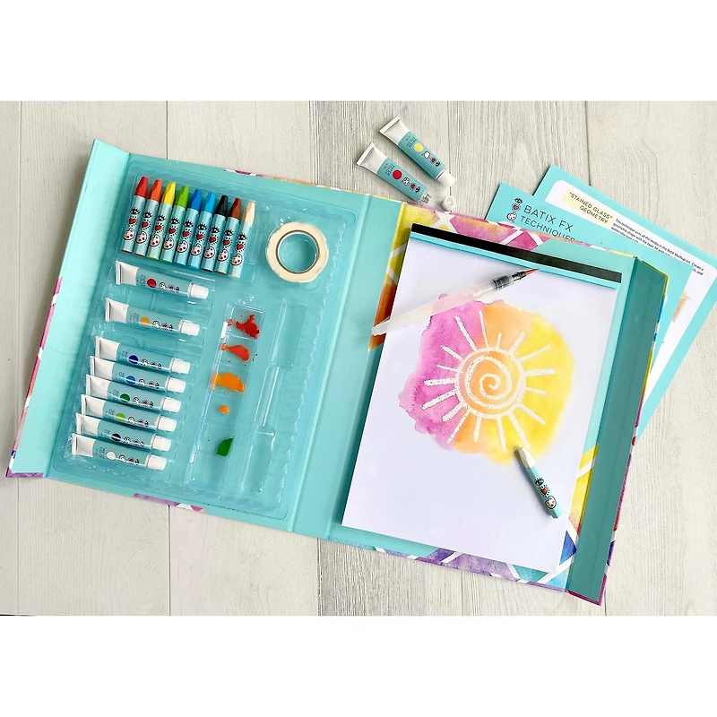 Bright Stripes Batik Fx Mash Up Art Pack