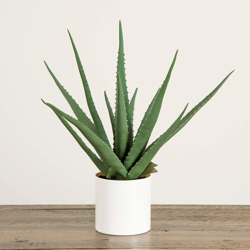 17.5in. Artificial Agave Plant