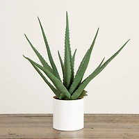 17.5in. Artificial Agave Plant