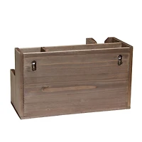 Elegant Designs Wood Caddy Organizer