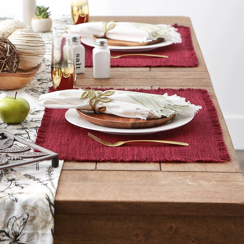 DII® Basket Fringe Placemats