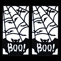 16" Black Halloween Bats Lantern